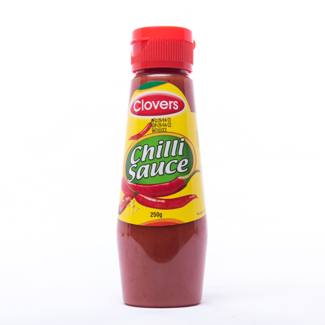 CLOVERS CHILLI SAUCE 250GM